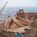 【悲報】中国にある伝説の「巨大な関羽像」の解体が決定!【関聖帝君】